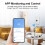 2X Tuya Zigbee Light Sensor Luminance Detector Sensor  Home Automation App Control Tuya Light Detector 5