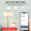 2X Tuya Zigbee Light Sensor Luminance Detector Sensor  Home Automation App Control Tuya Light Detector 8