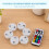 3X RGB Night Light with Wireless Remote Control LED Remote Control Waterproof Light 3D Printer Model Standard Components 9