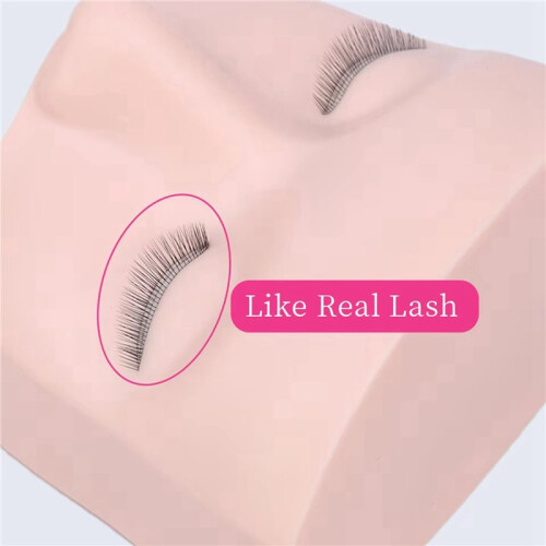 4X 3 Layers Lashes Mannequin  for Practice Lash Makeup Tool Extensions Eyelashes Grafting Training Tool 2