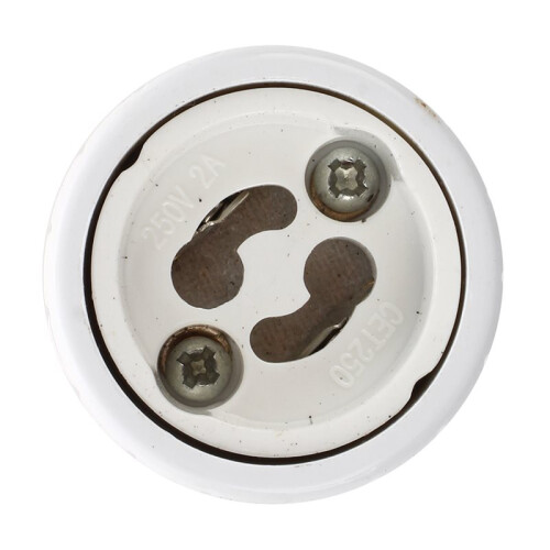 5X Lamp Adapter Lamp Socket for GU10 to E27 Light Bulbs 2