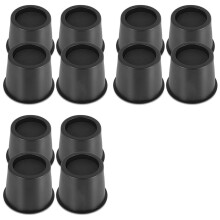 12 PCS Furniture Risers 4 Inch, Bed Risers Heavy Duty for Table Desk Couch Chair Sofa Cabinet Bed Frame Dorm