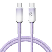 Sign Dynamic Series Usb-C To Usb-C Cable 60W, 1M - Purple