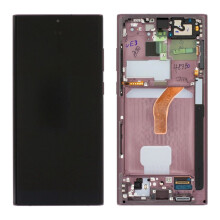 Samsung Galaxy S22 Ultra Lcd Display Original - Burgundy