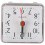 6PCS Portable Cute  Cartoon Multi-Function Table Clocks(White) 4