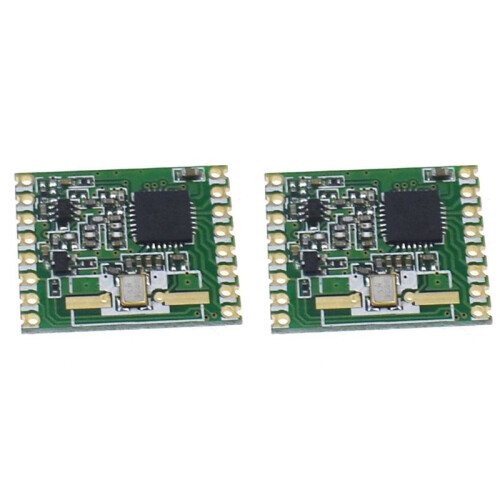2X RFM69HW 868S2 Module Board Draadloze Transceiver Module