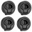 24Pcs Round Pull  Lock Slam  Hardware for RV Yacht Boat Deck Hatch 2