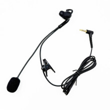 2pcs 3.5mm Plug Elbow Plug Earphone Headphones Motorcycle Helmets Intercom Mic Headset