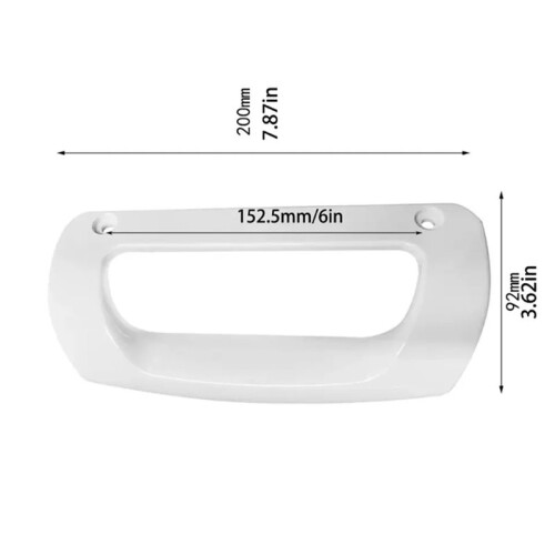 2X Refrigerator Door Grip Refrigerator Handle Grip Comfortable Operation Easy Installation Precise Fit Reliable Use 2