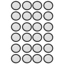24Pcs Hepa Filters Replacement Hepa Filter for P8