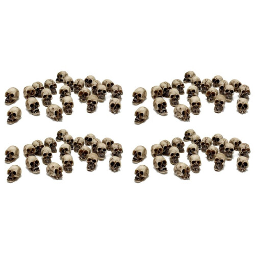 80Pcs Skulls Human  Skull Realistic Skeleton Skulls for Halloween Table Decor 1