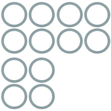12 STUKS Blender Afdichtring Pakkingen O-Ring Pakking Afdichting O-Pakking Siliconen voor en Osterizer Blender voor 4961