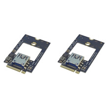 2X M.2 B Key to WiFi Network Card USB 3.0 SSD NGFF 3042 3052 Converter M2 Key-B to USB3.0 Adapter
