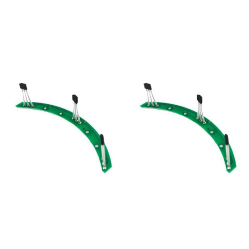 2X Placa de Sensor Hall Universal, Placa PCB de Sensor Hall para Scooter Elétrica M365/Pro, Peças Do Módulo Sensor