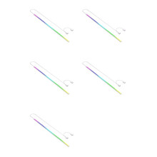 5X LED-Strip Magnetische Computerlichtbalk 5V/3PIN ARGB Moederbordlichtbalk Kleurrijke Sfeer DIY-Lampbalk voor Pc-Behuizing