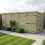 19 x 8 Pent Shed Tanalised (Double Door, No Windows) 1