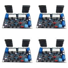 4X 100W 2SC5200+2SA1943 HIFI Mono Channel Audio Amplifier Board Dual DC35V Speaker Output for Home Theater DIY Projects