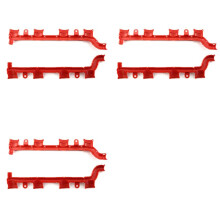 3X 06F971824C Ignition Coil Pack Wiring Harness Conduit for A1/A3/A4/A6/TT Ignition Coil Wiring Connector Red