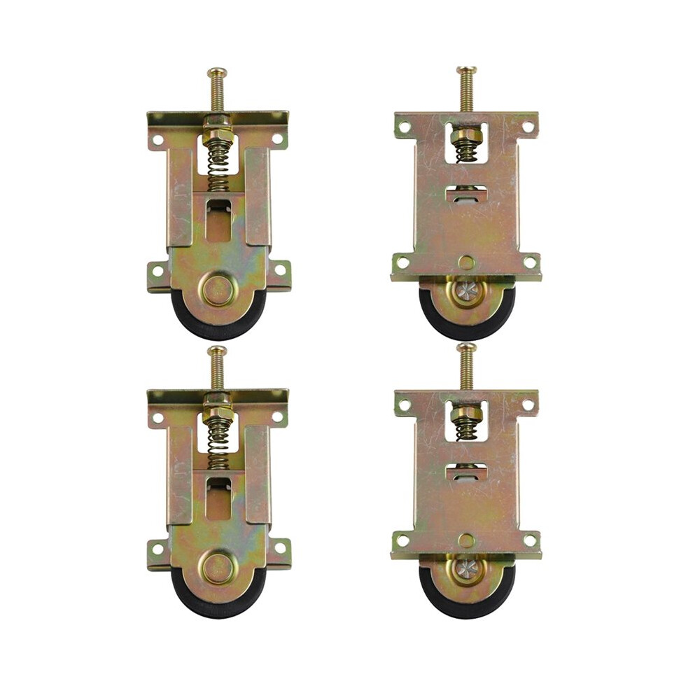 4Pcs Sliding Mirror Closet Door Rollers For Smooth Operation Contractors Part W8020c 1.57" Sliding Mirror 6032383748990