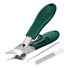 Beak Beveled Nails Clippers, Upgrade Stainless Steel Wide Jaw Opening Anti- Nails Clipper Set of 3-Piece