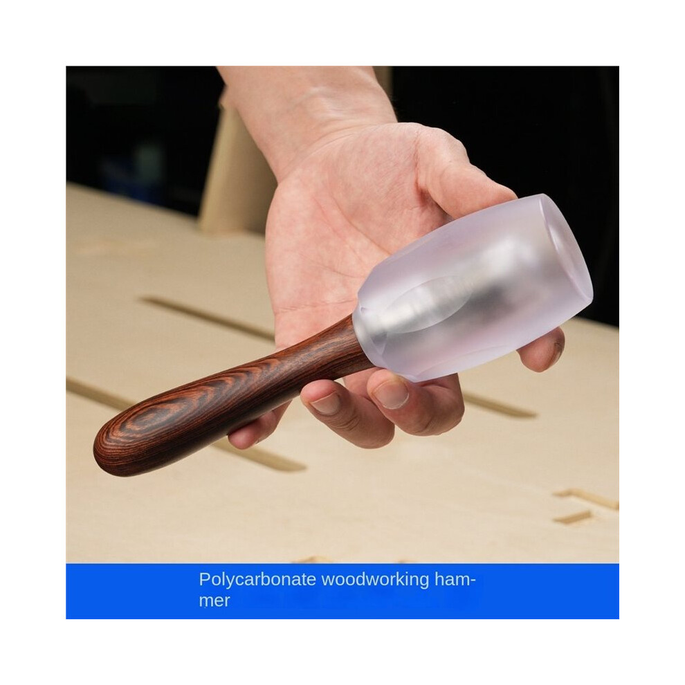 Polycarbonate Non-Marring Dead-Blow Hammer For Woodworking - Ideal For Furniture Assembly And Chiseling 6033472607396