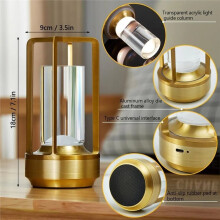 Cordless LED Table Lamp,Portable Rechargeable Desk Lamp for Outdoor Camping,Ambience,Bedside Night Light