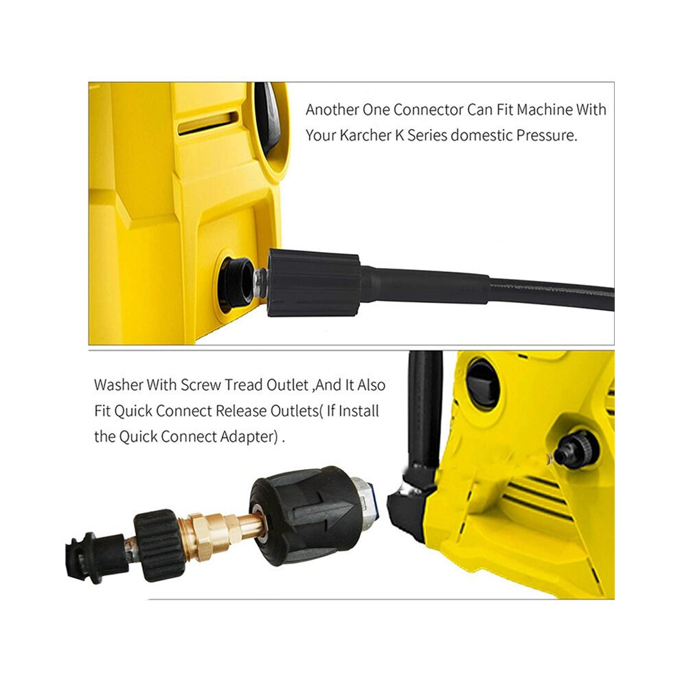 M22 14Mm Male Adapter Set Quick Convert Nozzle For -K7 Pressure Washer Gun 6032766369422