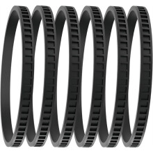 6 Pcs 45-69-0010 Replacement Blade Pulley Tires for Deep Cut Band Saw for 6230 6232-6 6238-20 2729-20