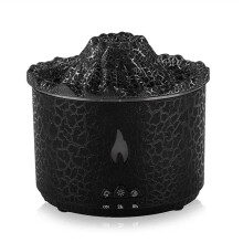 Flame Full of Cracks Small Volcano Household Sprayer Fragrance Machine Silent Aroma Deodorizer EU Plug