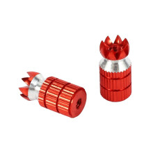 3X Aluminium RC Zender Stick Uiteinden Controller Duim Rocker M3 Draad voor TX Futaba / FrSky / voor DX6I DX7S DX8 DX9 Taranis, Rood