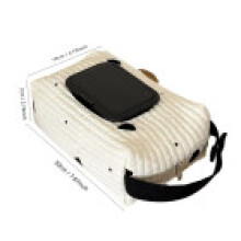 (Black)Baby Wischbehälter mit Autoclip und modernem Design für Auto und Haushalt