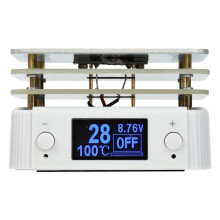 Soldering Hot Plate Soldering Station with Digital Display, PD 65W 20V 240C Constant Temperature Preheating Plate