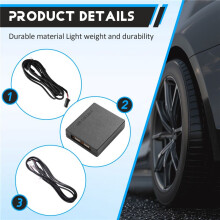 Car LED Central Cup Holder Lights Interior Decorative Lamp Atmosphere Ambient Light for Sienna 2020-2024