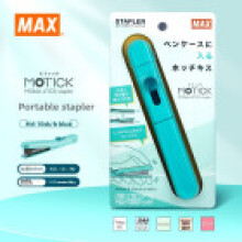 (Blue)Mini grampeador portátil leve acessórios de escritório para escola e uso em casa