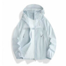 (Moonligh tBlue,2XL)Outdoor Windbreaker For Women Men With Moisturewicking Nylon And Upf50 Sunblock For Outdoor Recreation