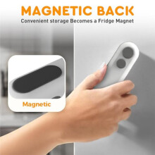 Bag Sealer, Bag Sealer with Magnet, Portable Handheld Bag Sealer,Rechargeable Bag Sealer for Snack Bags