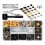 Leather Snap Fasteners Kit, 120 Set Metal Snap Buttons Press Studs with 6 Setting Tools, for Clothes, Bracelets, Jackets 1