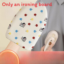 (Dots)Cartoon Dog Design Small Ironing Board With Sponge For Household Garment Pressing