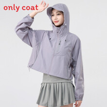 (Purple,M)Quickdry Uv Resistant Coat With Breathable Material For Climbing And Sports Outdoor