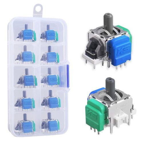 For  ONE TMR Hall Effect Joystick Magnetic Resistance Electromagnetic Joystick Gaming Controller 3D Joystick 10PCS