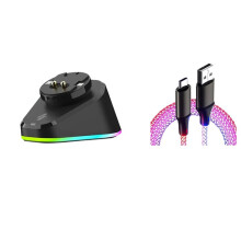 Charging Dock for G Pro X Superlight 2 GPW3 G502X Wireless Gaming Mouse Charger Base for DeathAdder V2 A