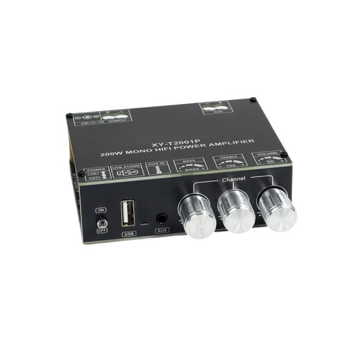 T2001P Upgraded Version 200W  Digital Amplifier Board with High and Low Frequency Adjustment TPA3221