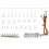 RGBW  Button PCB LED Voron Extruder Led Light for Voron 2.4 Trident StealthBurner Extruder 1