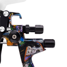 Pneumatic Spray Gun 1.3mm Stainless Steel Spray Nozzle 600ml Pot Car Furniture Spray Paint Clear Atomization Tools