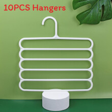 (White)Modern Plastic 5layer Clothing And Accessories Organizer For Storage Closet