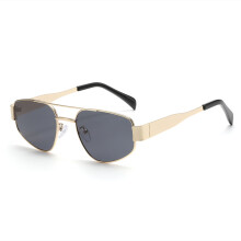 (1pcs, Schwarz1) Polarisierte Unisex-Sonnenbrille mit TR + Metallrahmen und PC-Linse (5 Farboptionen)