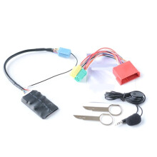 Car Microphone 5.0 AUX Handsfree 8 Pin Adapter A2DP Music Audio Cable for A3 8L 8P A4 A6 4B A8 B5 B6