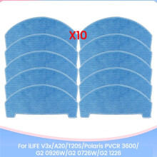 Mop Cloth Pads for V3x/A20/T20S/ PVCR 3600/G2 0926W/G2 0726W/G2 1226 Spare Parts