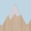 Väggklädhängare för barn, 4 krokar – Mountain Design 8