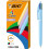 BIC BIC 4 Color Pastel Ballpoint Pen with 1.0 mm Medium Point, Retractable, 12-Count Pack in Assorted Ink 1